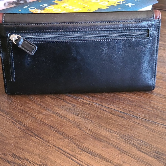 Mancini wallet blk/tan - Picture 3 of 3